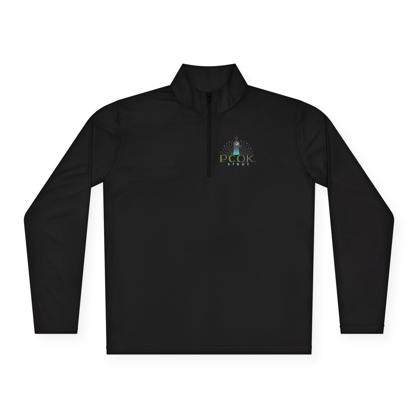 P’COK STRUT Stylish Unisex Quarter-Zip Pullover for Year-Round Comfort, Perfect for Outdoor Adventures, Gifts, Casual Wear, Travel, and Cozy Nights
