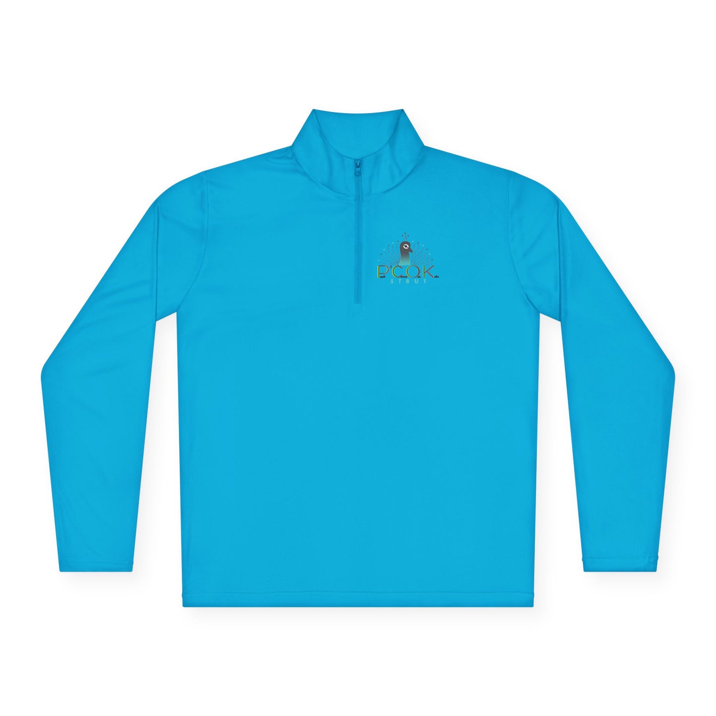 P’COK STRUT Stylish Unisex Quarter-Zip Pullover for Year-Round Comfort, Perfect for Outdoor Adventures, Gifts, Casual Wear, Travel, and Cozy Nights