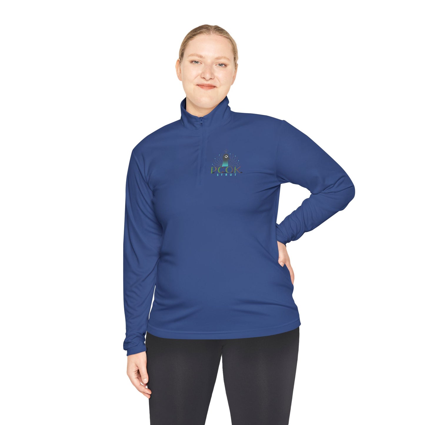 P’COK STRUT Stylish Unisex Quarter-Zip Pullover for Year-Round Comfort, Perfect for Outdoor Adventures, Gifts, Casual Wear, Travel, and Cozy Nights