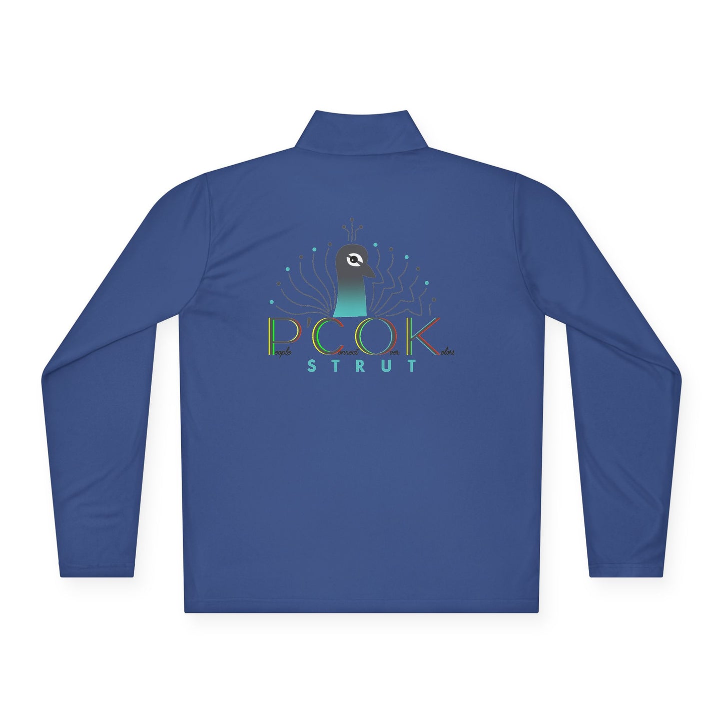 P’COK STRUT Stylish Unisex Quarter-Zip Pullover for Year-Round Comfort, Perfect for Outdoor Adventures, Gifts, Casual Wear, Travel, and Cozy Nights