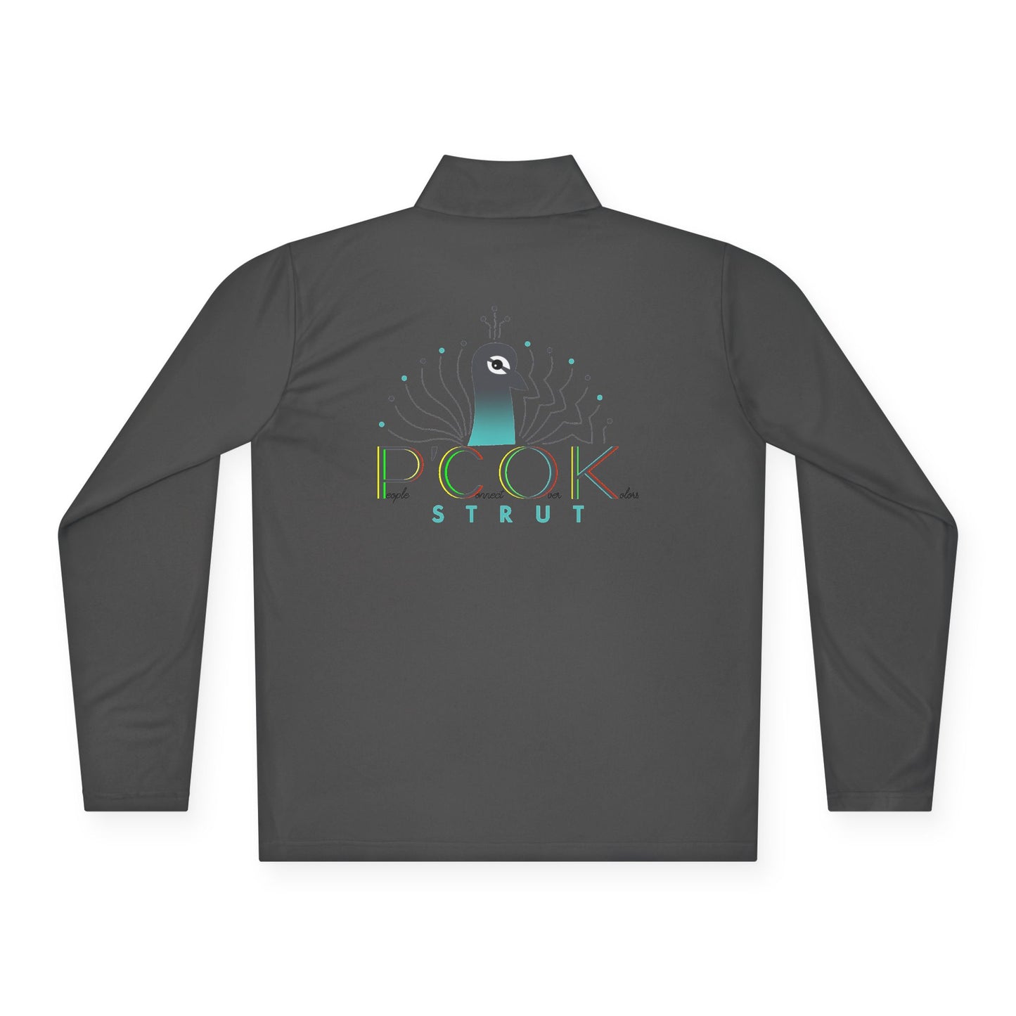 P’COK STRUT Stylish Unisex Quarter-Zip Pullover for Year-Round Comfort, Perfect for Outdoor Adventures, Gifts, Casual Wear, Travel, and Cozy Nights