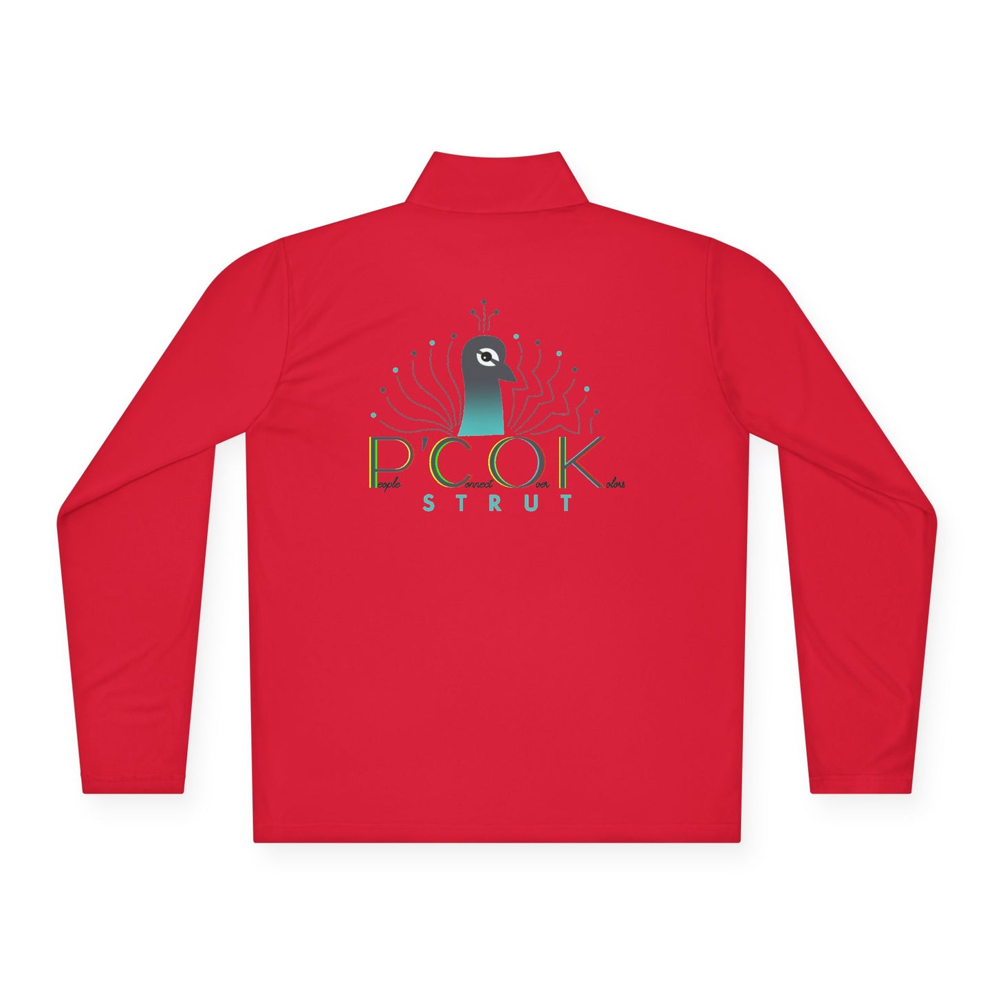 P’COK STRUT Stylish Unisex Quarter-Zip Pullover for Year-Round Comfort, Perfect for Outdoor Adventures, Gifts, Casual Wear, Travel, and Cozy Nights