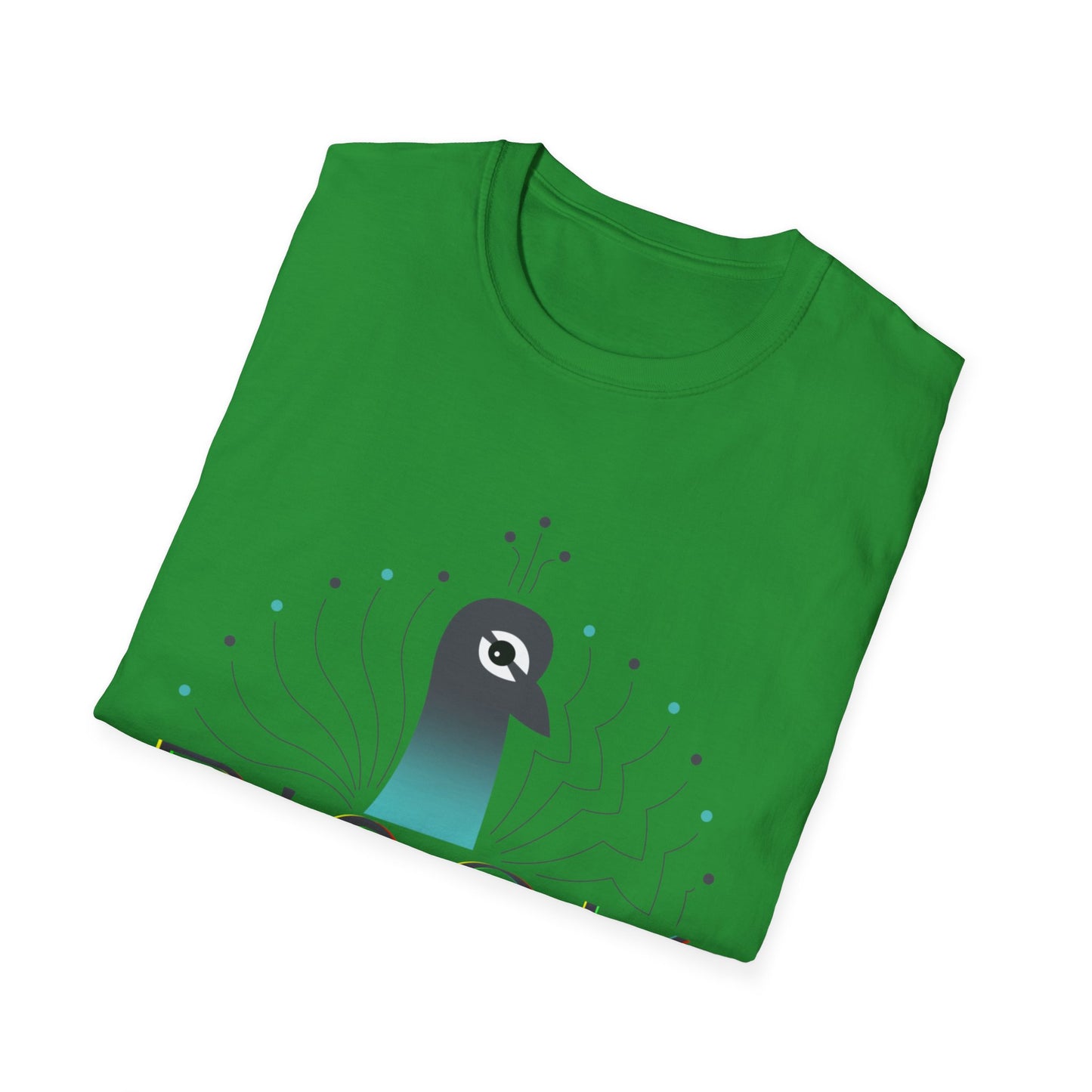 Stylish P’COK STRUT Graphic Tee for Casual Wear, Gift for Nature Lovers, Birthday Gift, Eco-Friendly Apparel, Trendy Summer Shirt