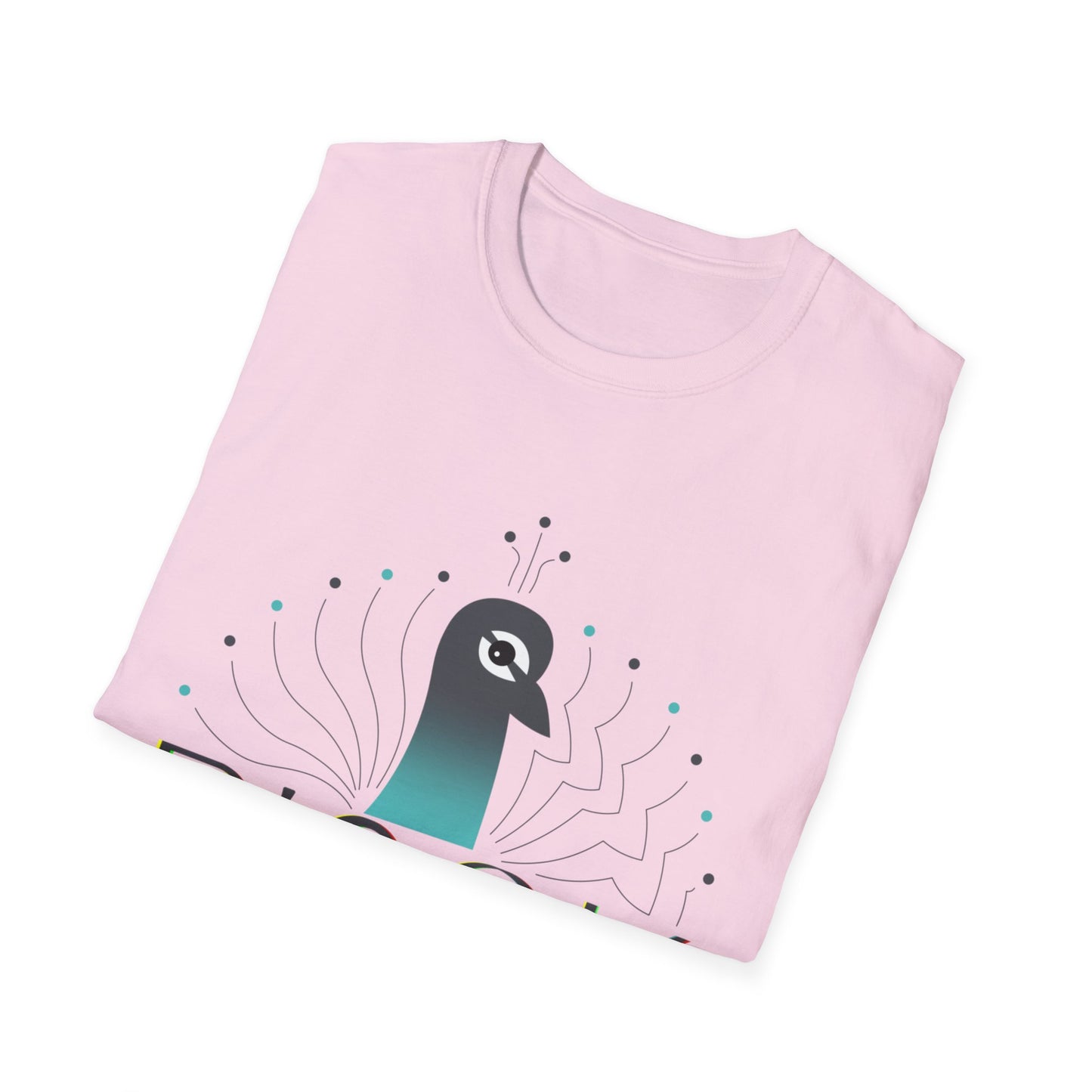 Stylish P’COK STRUT Graphic Tee for Casual Wear, Gift for Nature Lovers, Birthday Gift, Eco-Friendly Apparel, Trendy Summer Shirt