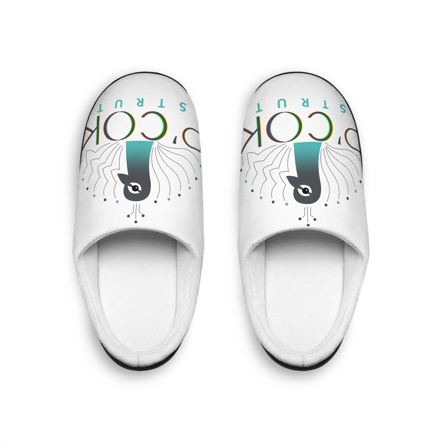 Cozy Women's Indoor Slippers with P’COK STRUT Design | Perfect for Home Relaxation, Gift for Her, Self-Care, Housewarming, Birthday