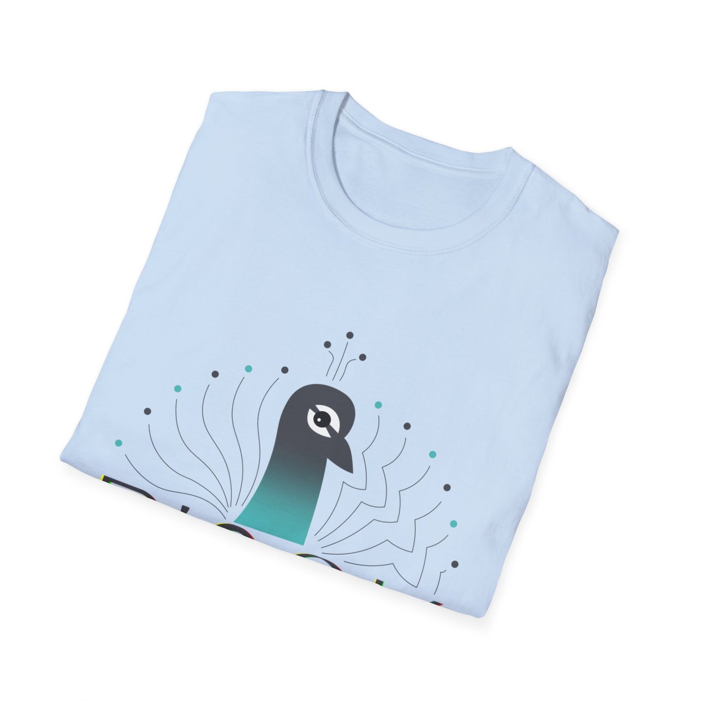 Stylish P’COK STRUT Graphic Tee for Casual Wear, Gift for Nature Lovers, Birthday Gift, Eco-Friendly Apparel, Trendy Summer Shirt