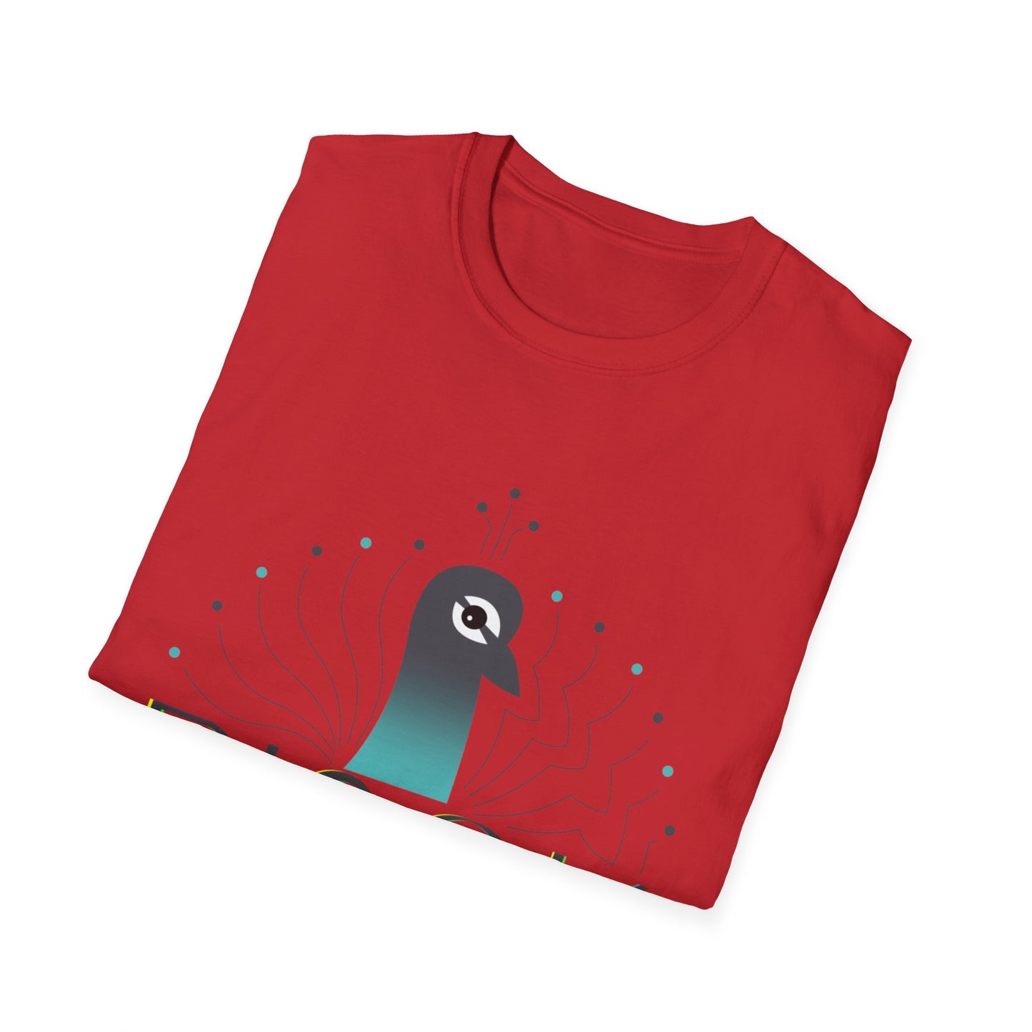 Stylish P’COK STRUT Graphic Tee for Casual Wear, Gift for Nature Lovers, Birthday Gift, Eco-Friendly Apparel, Trendy Summer Shirt