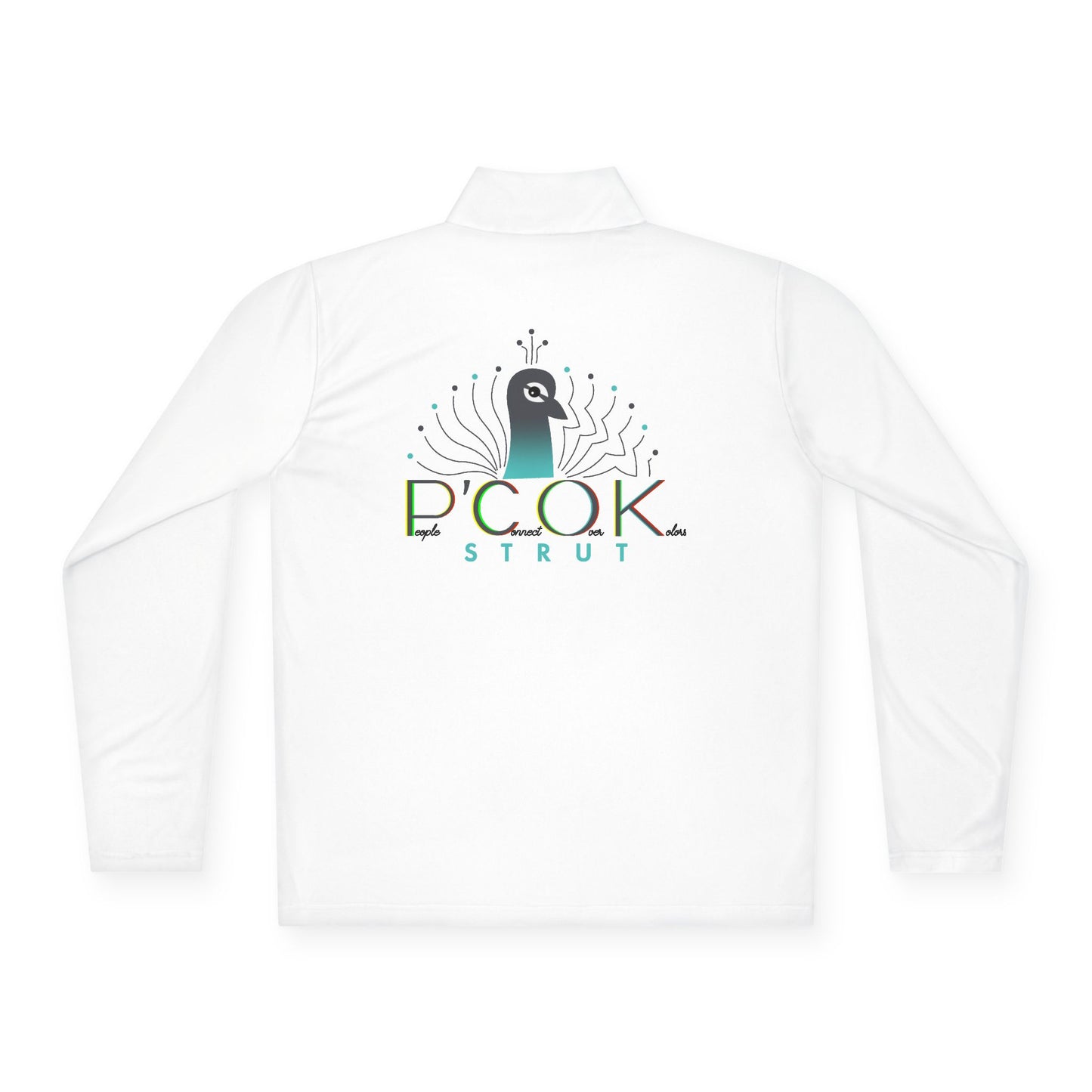 P’COK STRUT Stylish Unisex Quarter-Zip Pullover for Year-Round Comfort, Perfect for Outdoor Adventures, Gifts, Casual Wear, Travel, and Cozy Nights