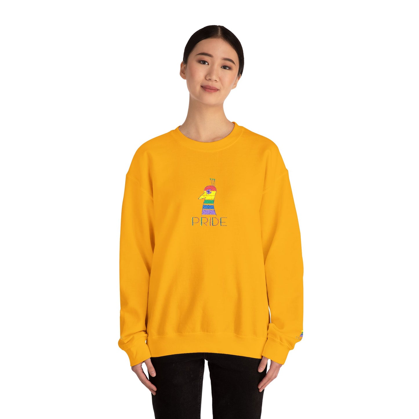 Pride Crewneck Sweatshirt, Unisex Sweatshirt, LGBQT P’COK PRIDE Apparel, Comfortable Layering, Gift for Pride Month, Casual Wear