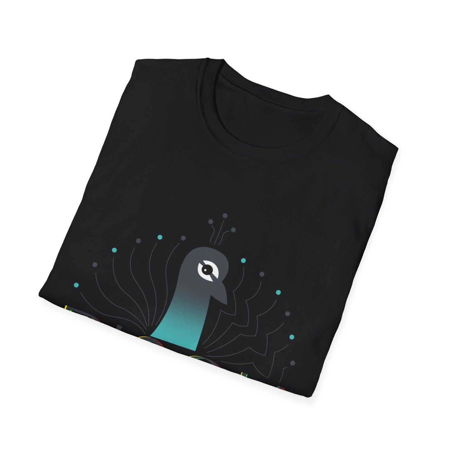 Stylish P’COK STRUT Graphic Tee for Casual Wear, Gift for Nature Lovers, Birthday Gift, Eco-Friendly Apparel, Trendy Summer Shirt