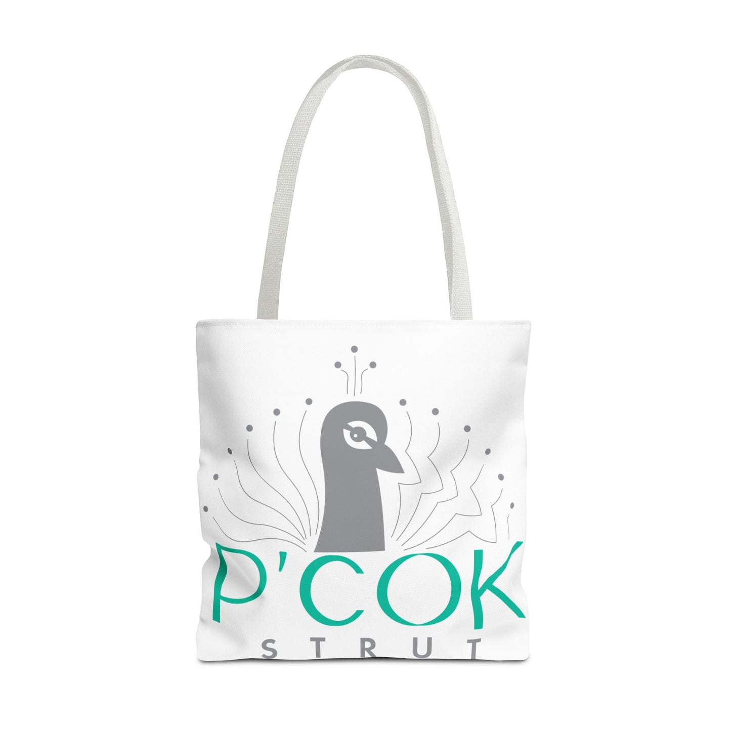 P’COK STRUT Tote Bag - Stylish Eco-Friendly Bag, Perfect for Shopping, Beach Days, Gift for Her, Unique Design