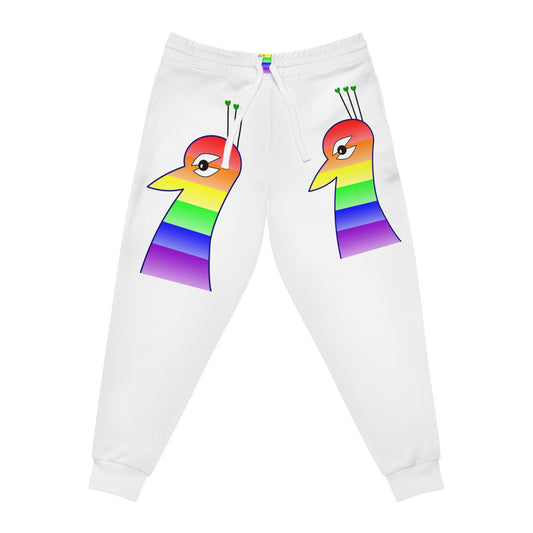 LGBQT P'COK PRIDE Themed Athletic Joggers, LGBTQ+ Activewear, Comfortable Sweatpants, Colorful Joggers for Parades, Pride Month Apparel