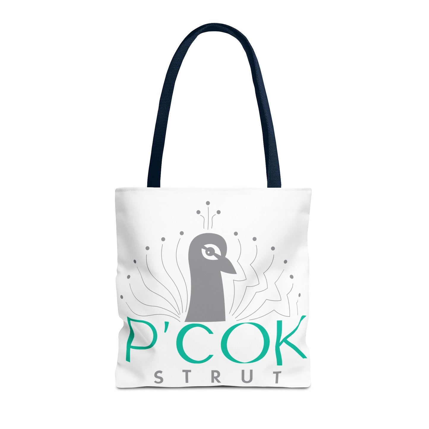 P’COK STRUT Tote Bag - Stylish Eco-Friendly Bag, Perfect for Shopping, Beach Days, Gift for Her, Unique Design