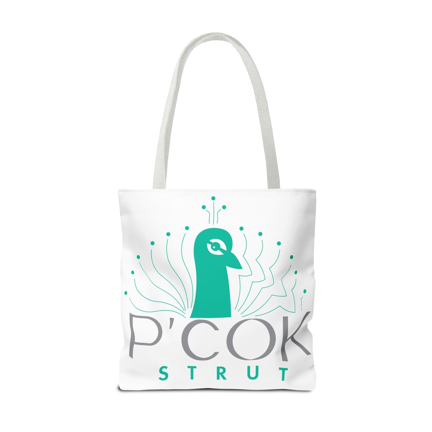 P’COK STRUT Tote Bag - Stylish Eco-Friendly Bag, Perfect for Shopping, Beach Days, Gift for Her, Unique Design