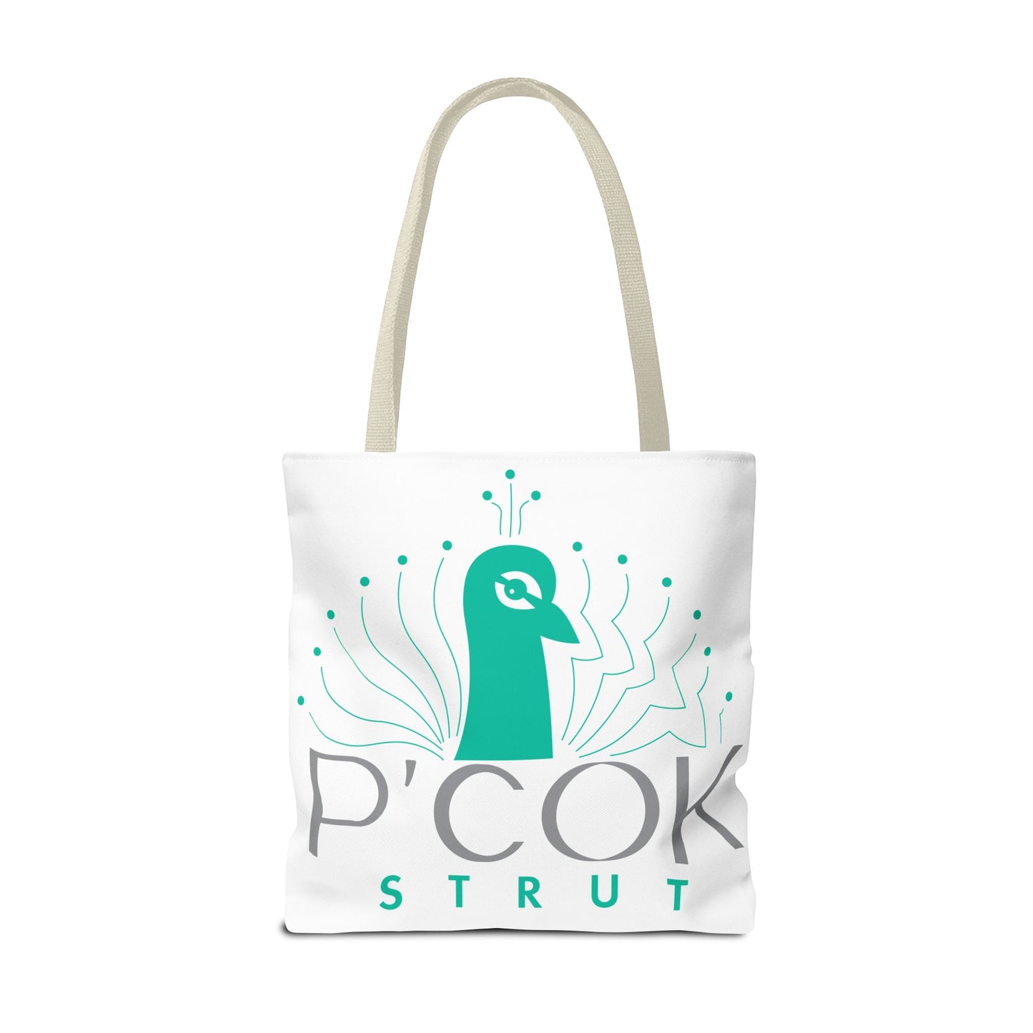 P’COK STRUT Tote Bag - Stylish Eco-Friendly Bag, Perfect for Shopping, Beach Days, Gift for Her, Unique Design