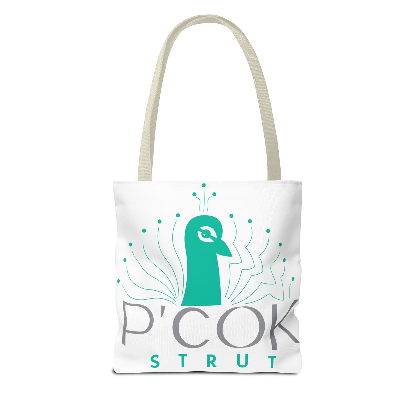 P’COK STRUT Tote Bag - Stylish Eco-Friendly Bag, Perfect for Shopping, Beach Days, Gift for Her, Unique Design
