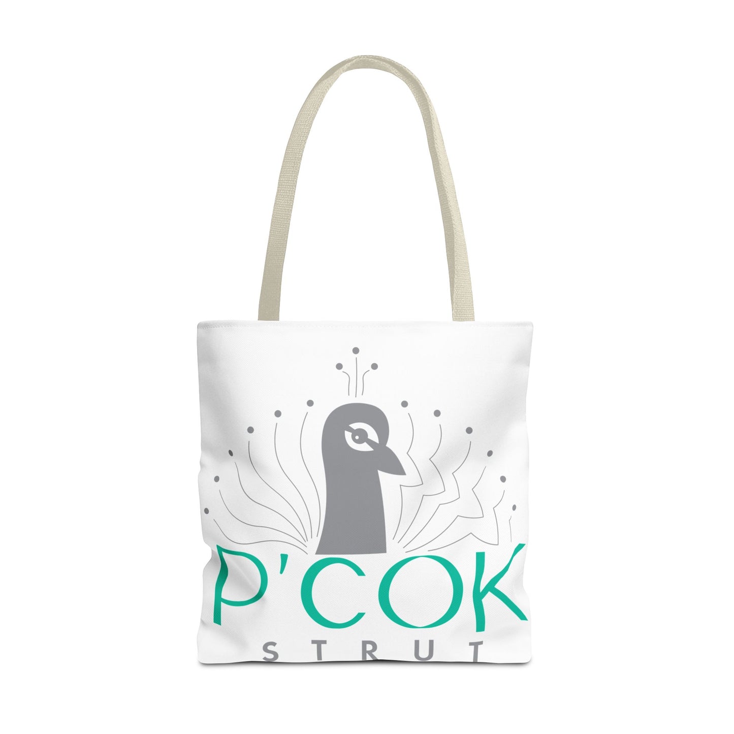 P’COK STRUT Tote Bag - Stylish Eco-Friendly Bag, Perfect for Shopping, Beach Days, Gift for Her, Unique Design