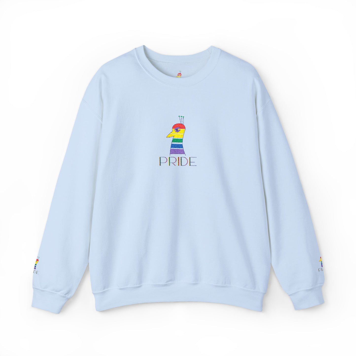Pride Crewneck Sweatshirt, Unisex Sweatshirt, LGBQT P’COK PRIDE Apparel, Comfortable Layering, Gift for Pride Month, Casual Wear