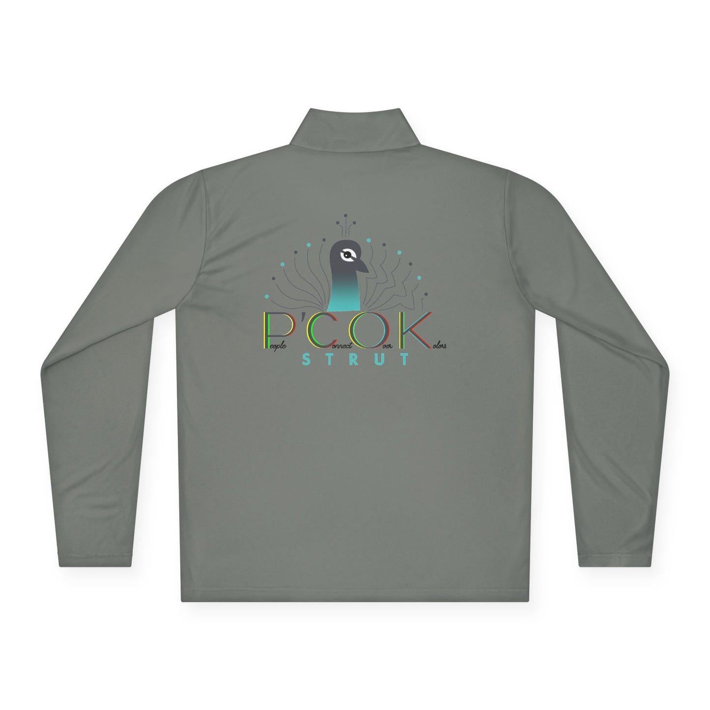 P’COK STRUT Stylish Unisex Quarter-Zip Pullover for Year-Round Comfort, Perfect for Outdoor Adventures, Gifts, Casual Wear, Travel, and Cozy Nights