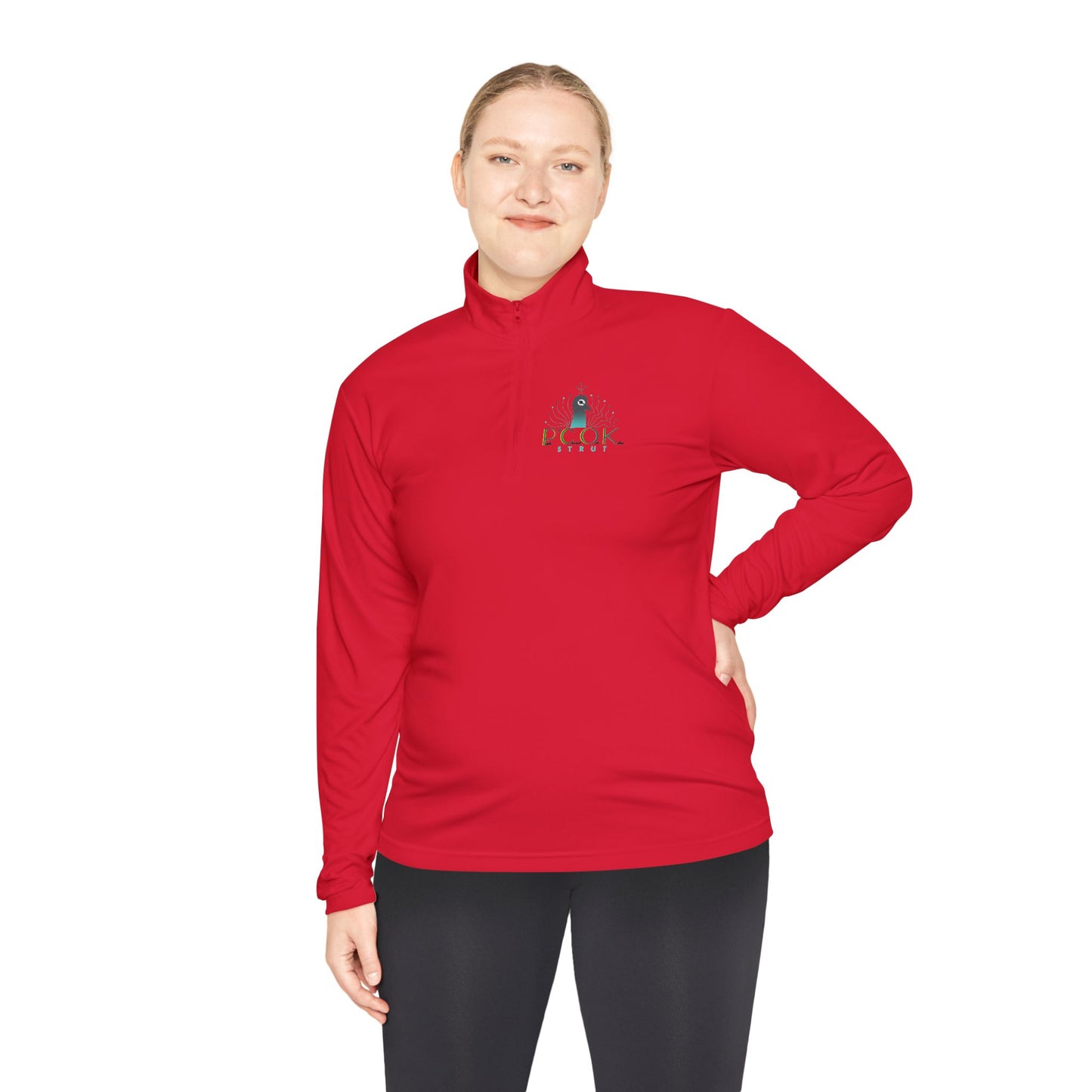 P’COK STRUT Stylish Unisex Quarter-Zip Pullover for Year-Round Comfort, Perfect for Outdoor Adventures, Gifts, Casual Wear, Travel, and Cozy Nights
