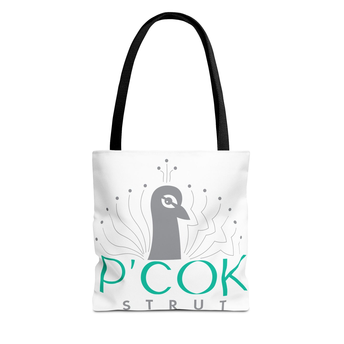 P’COK STRUT Tote Bag - Stylish Eco-Friendly Bag, Perfect for Shopping, Beach Days, Gift for Her, Unique Design