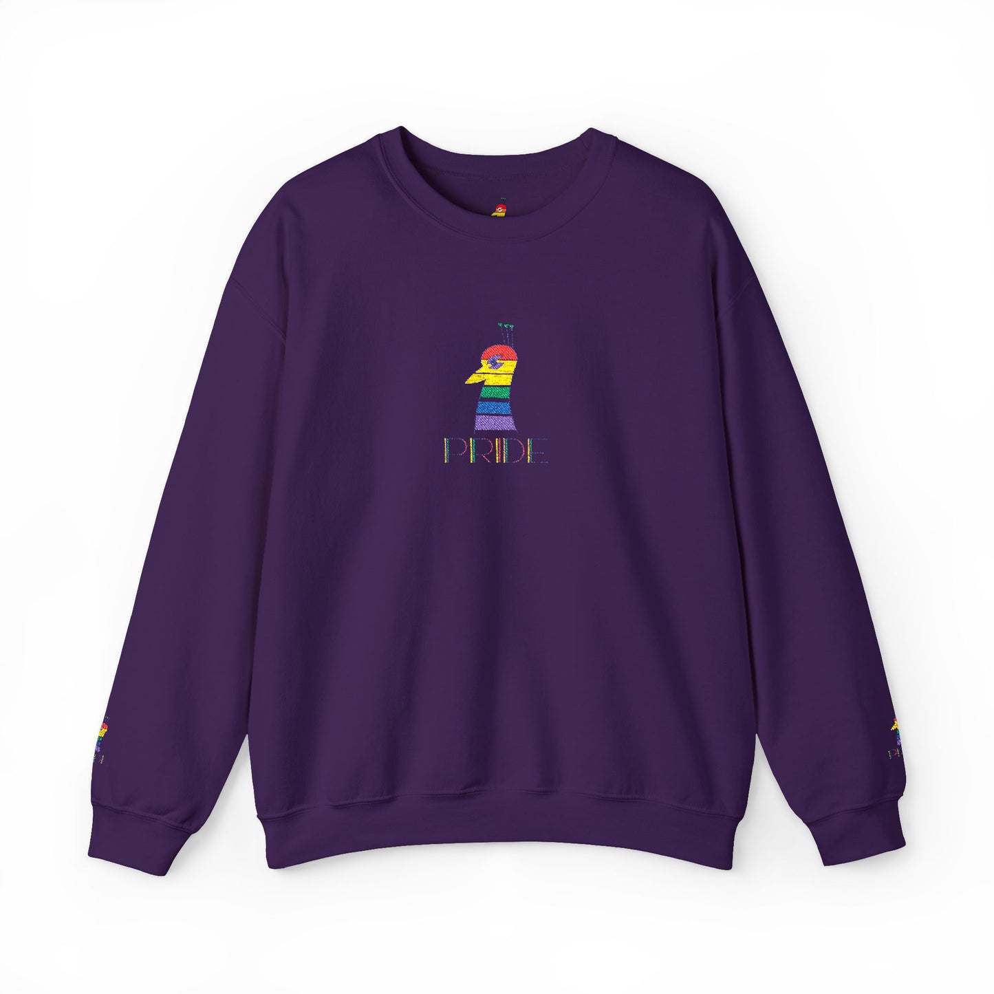 Pride Crewneck Sweatshirt, Unisex Sweatshirt, LGBQT P’COK PRIDE Apparel, Comfortable Layering, Gift for Pride Month, Casual Wear