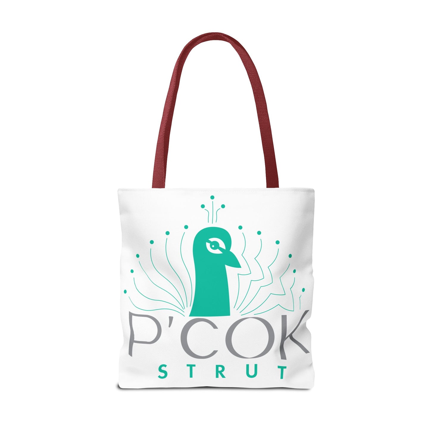 P’COK STRUT Tote Bag - Stylish Eco-Friendly Bag, Perfect for Shopping, Beach Days, Gift for Her, Unique Design