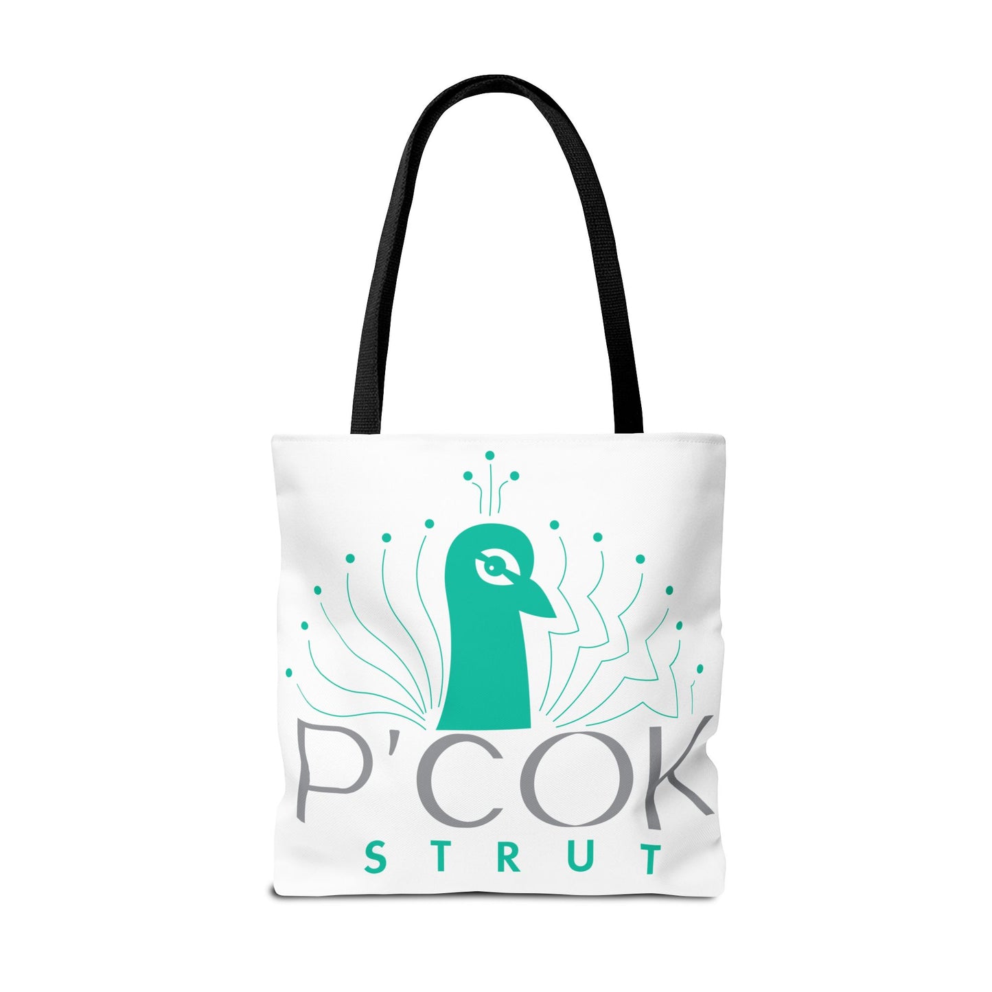 P’COK STRUT Tote Bag - Stylish Eco-Friendly Bag, Perfect for Shopping, Beach Days, Gift for Her, Unique Design