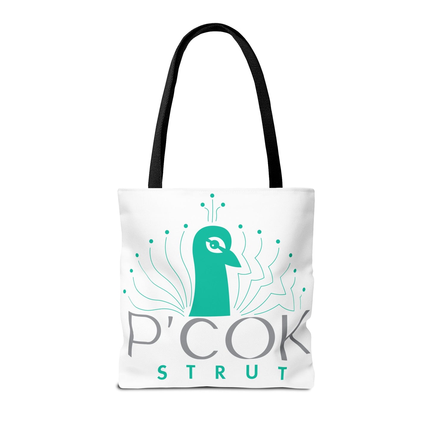 P’COK STRUT Tote Bag - Stylish Eco-Friendly Bag, Perfect for Shopping, Beach Days, Gift for Her, Unique Design