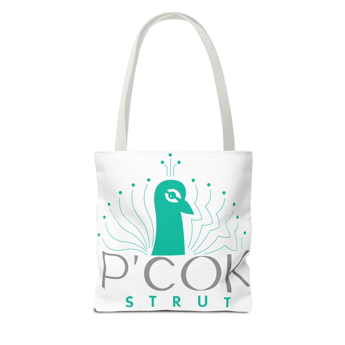 P’COK STRUT Tote Bag - Stylish Eco-Friendly Bag, Perfect for Shopping, Beach Days, Gift for Her, Unique Design