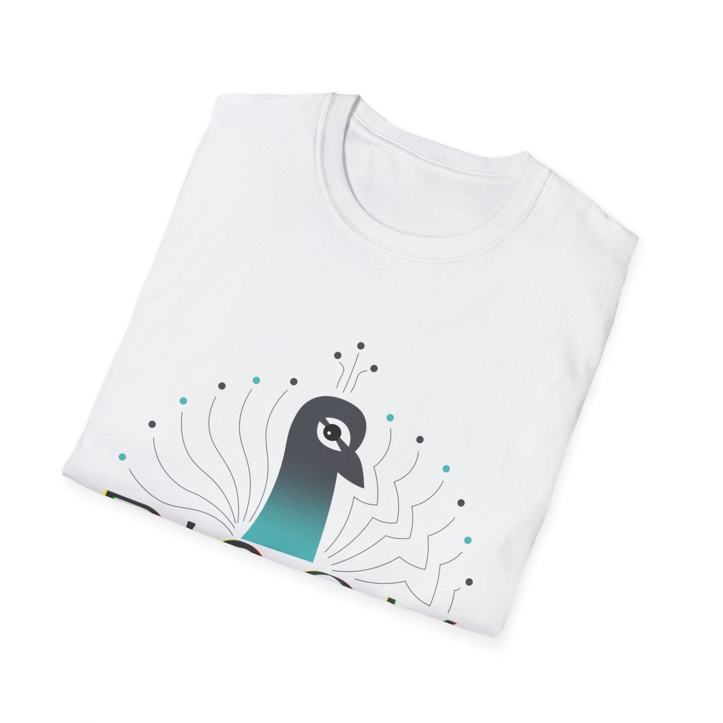 Stylish P’COK STRUT Graphic Tee for Casual Wear, Gift for Nature Lovers, Birthday Gift, Eco-Friendly Apparel, Trendy Summer Shirt