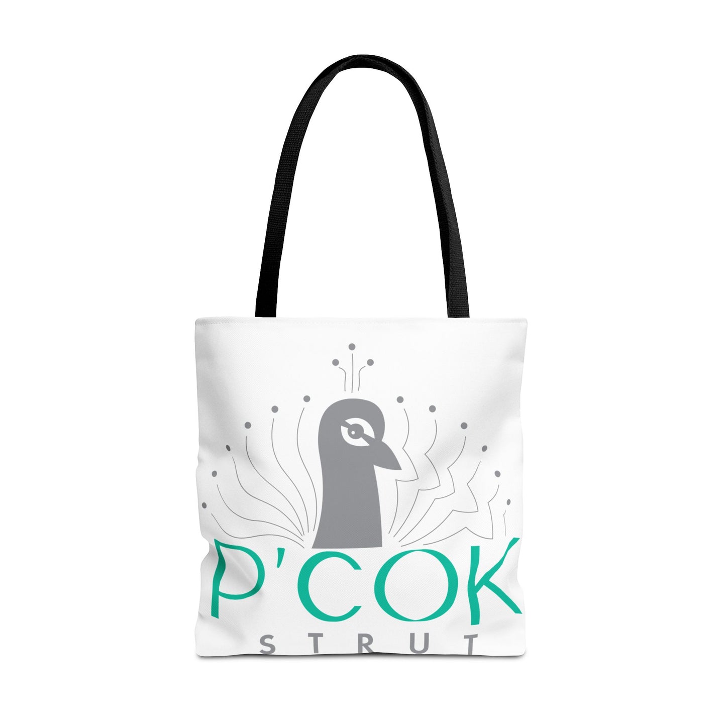 P’COK STRUT Tote Bag - Stylish Eco-Friendly Bag, Perfect for Shopping, Beach Days, Gift for Her, Unique Design