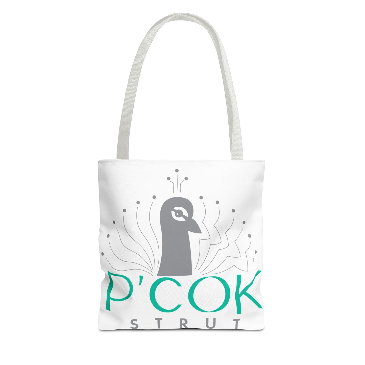 P’COK STRUT Tote Bag - Stylish Eco-Friendly Bag, Perfect for Shopping, Beach Days, Gift for Her, Unique Design