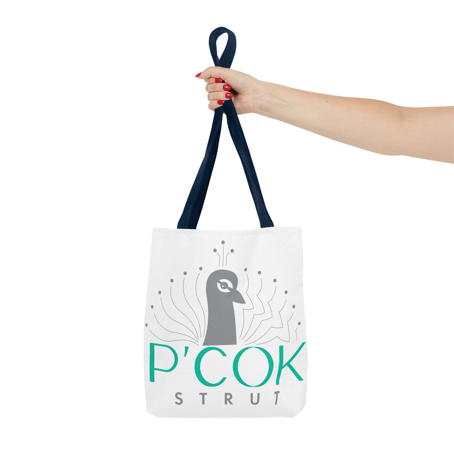 P’COK STRUT Tote Bag - Stylish Eco-Friendly Bag, Perfect for Shopping, Beach Days, Gift for Her, Unique Design