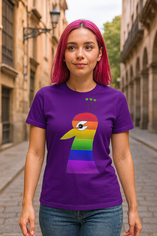 Women’s basic softstyle t-shirt LGBQT P'COK PRIDE